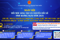 Ngày hội Đổi mới sáng tạo và Chuyển đổi số tỉnh Quảng Ngãi năm 2025