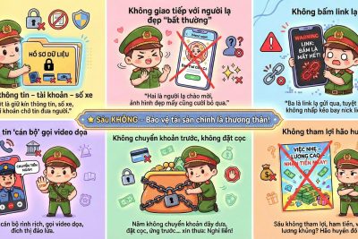 “Sáu KHÔNG” Khi giao tiếp trên không gian mạng