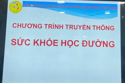 Tham gia buổi tuyên truyền về dự phòng và kiểm soát bệnh ung thư; truyền thông sức khỏe sinh sản, phòng chống bệnh lây nhiễm