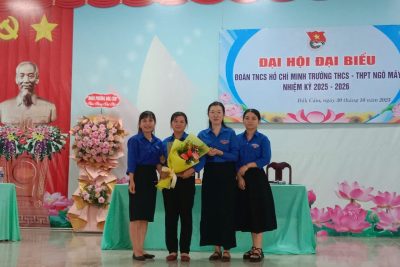 ĐẠI HỘI ĐOÀN TRƯỜNG THCS-THPT NGÔ MÂY NHIỆM KỲ 2025 – 2026